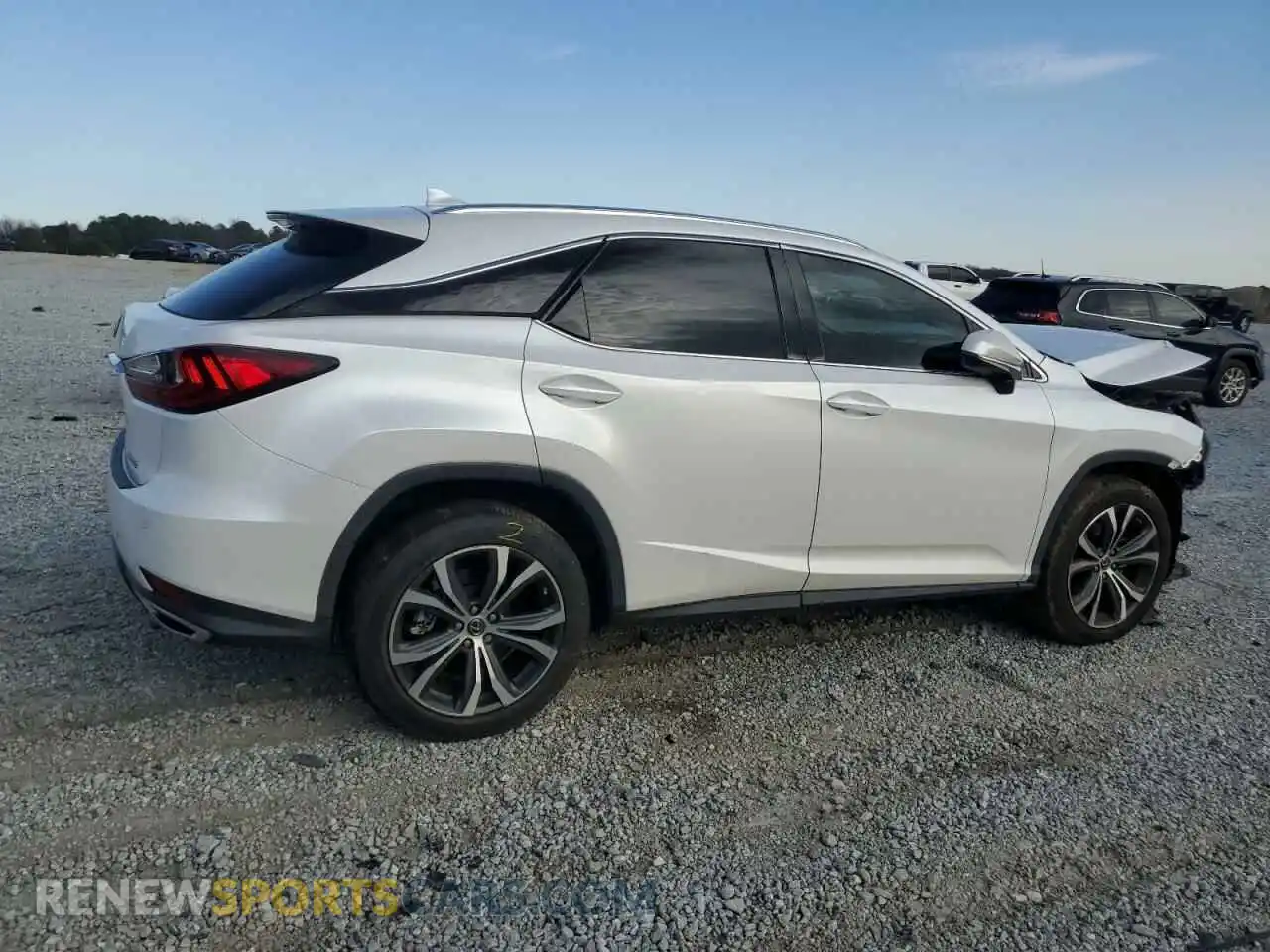 3 Photograph of a damaged car 2T2HZMAA9LC162741 LEXUS RX350 2020