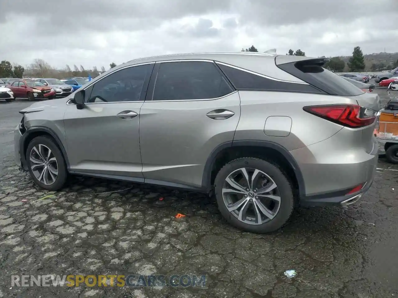 2 Photograph of a damaged car 2T2HZMAA9LC169513 LEXUS RX350 2020