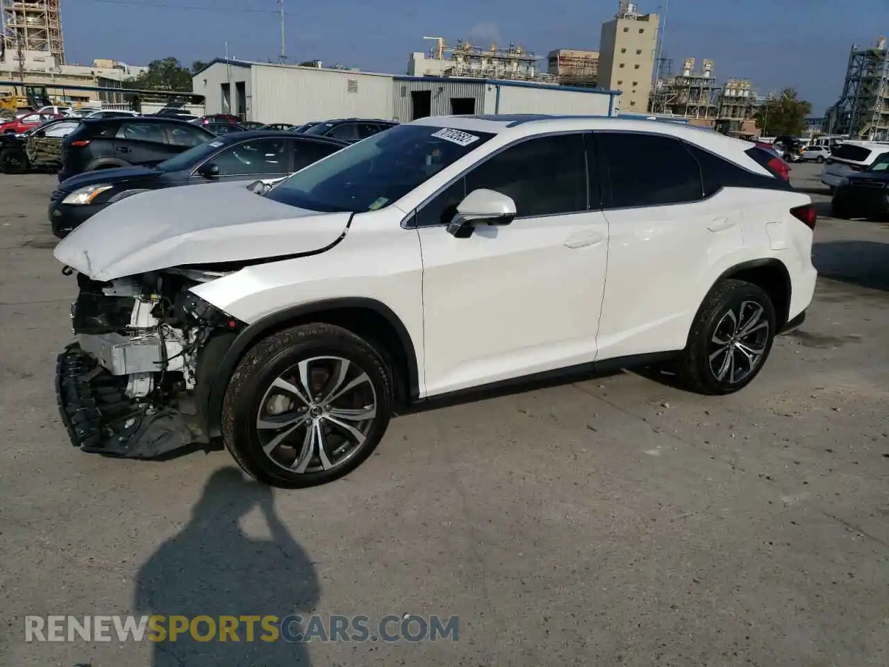 1 Photograph of a damaged car 2T2HZMAA9LC174842 LEXUS RX350 2020