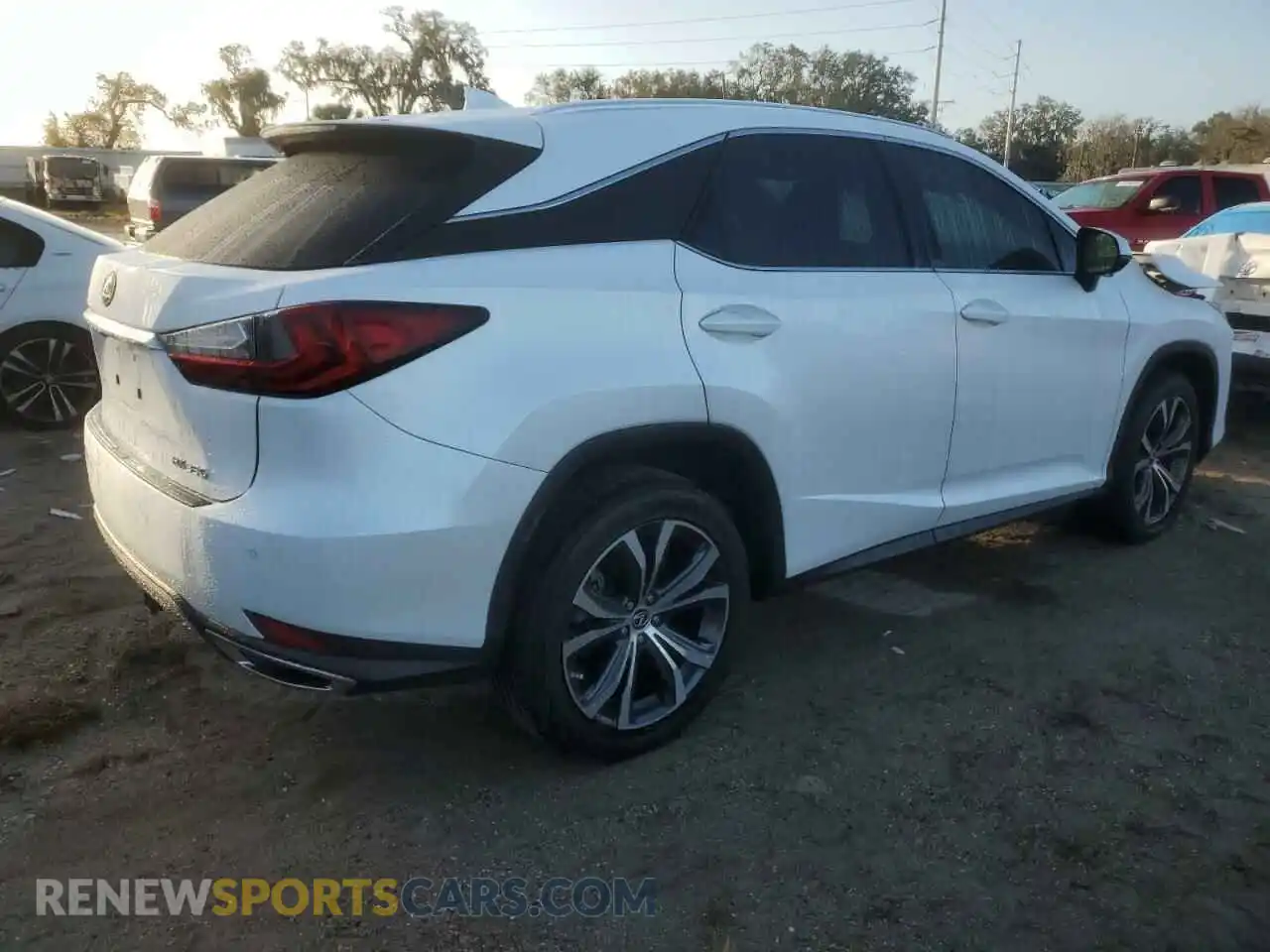 3 Photograph of a damaged car 2T2HZMAAXLC162313 LEXUS RX350 2020