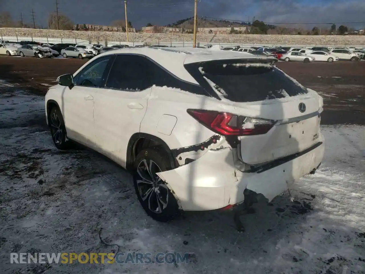 3 Фотография поврежденного автомобиля 2T2HZMDA1LC215170 LEXUS RX350 2020