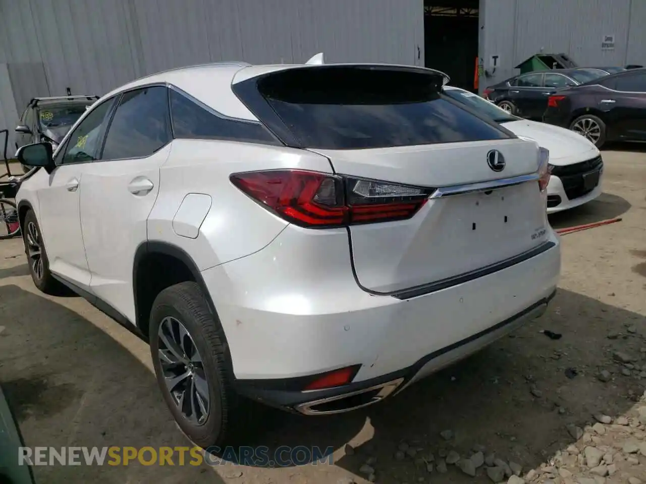 3 Photograph of a damaged car 2T2HZMDA1LC218523 LEXUS RX350 2020