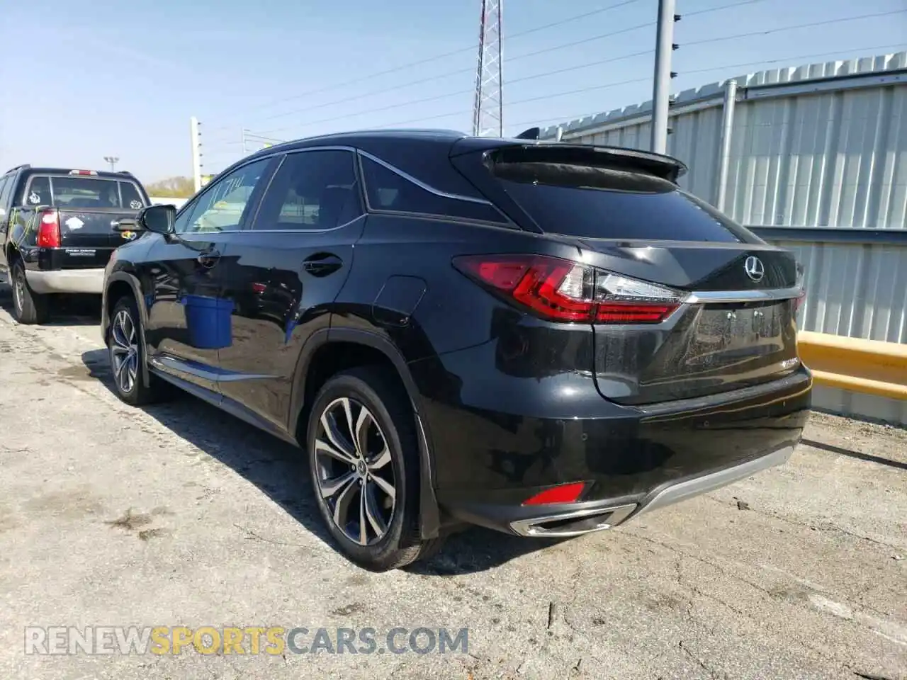 3 Photograph of a damaged car 2T2HZMDA1LC238805 LEXUS RX350 2020