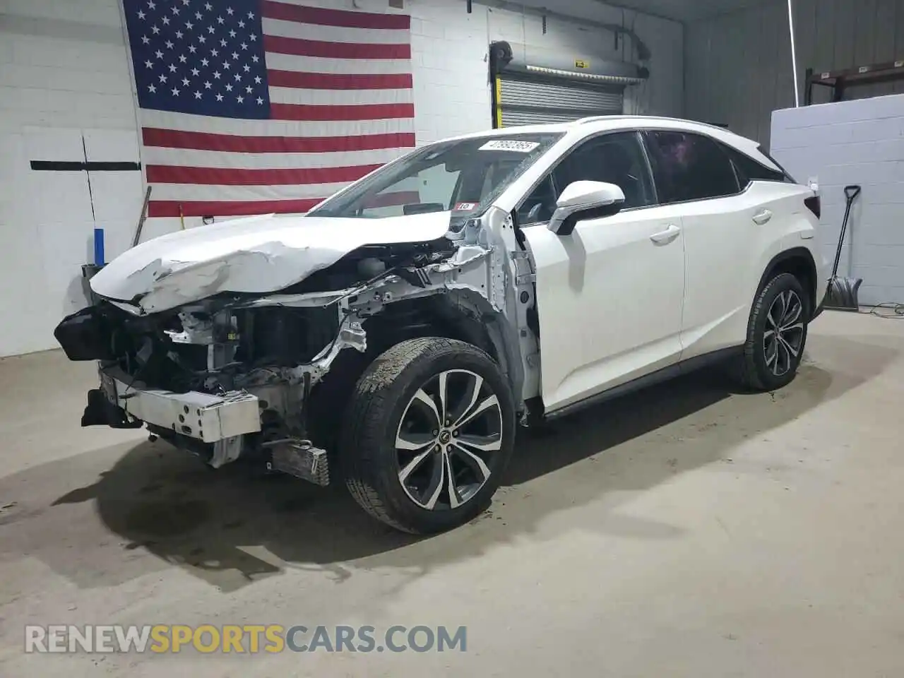 1 Photograph of a damaged car 2T2HZMDA2LC225657 LEXUS RX350 2020