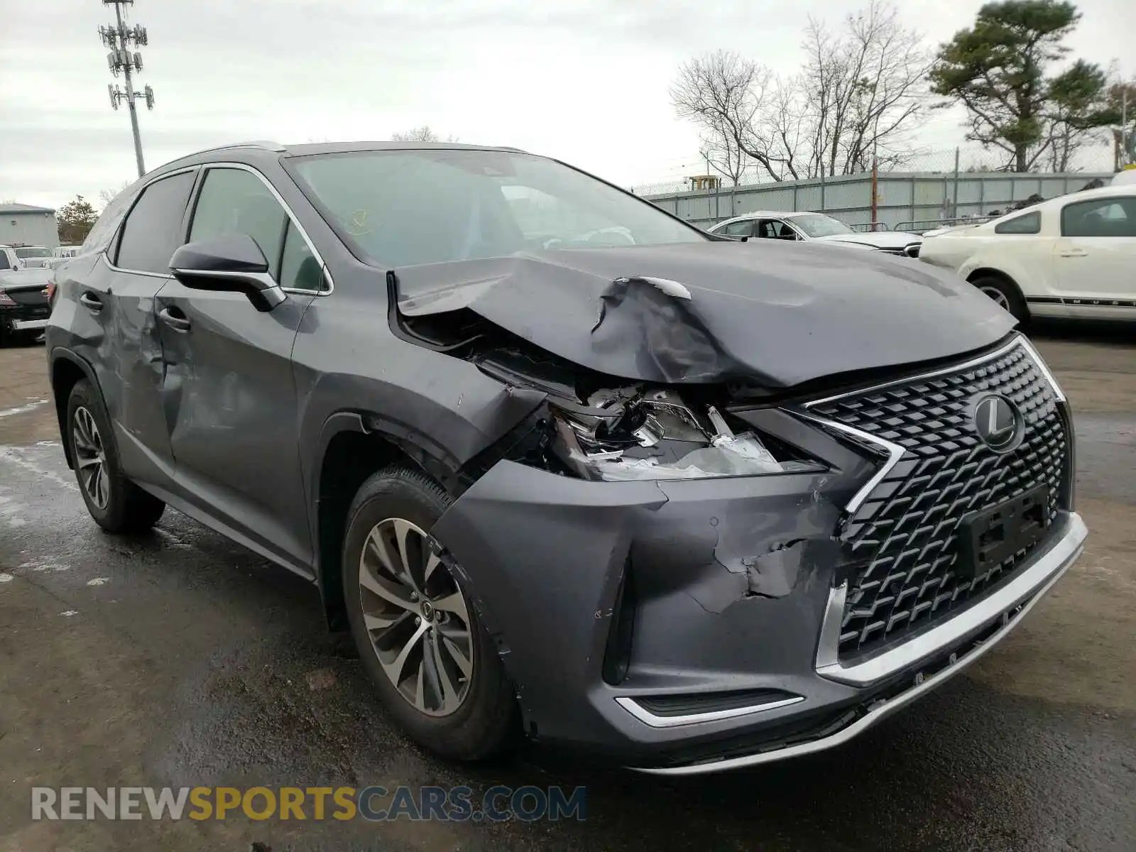 1 Photograph of a damaged car 2T2HZMDA2LC226744 LEXUS RX350 2020
