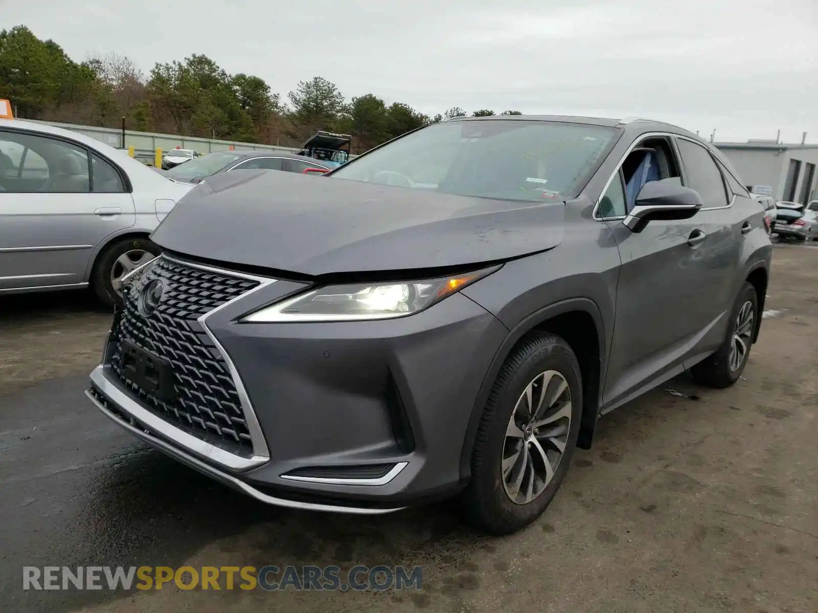 2 Photograph of a damaged car 2T2HZMDA2LC226744 LEXUS RX350 2020
