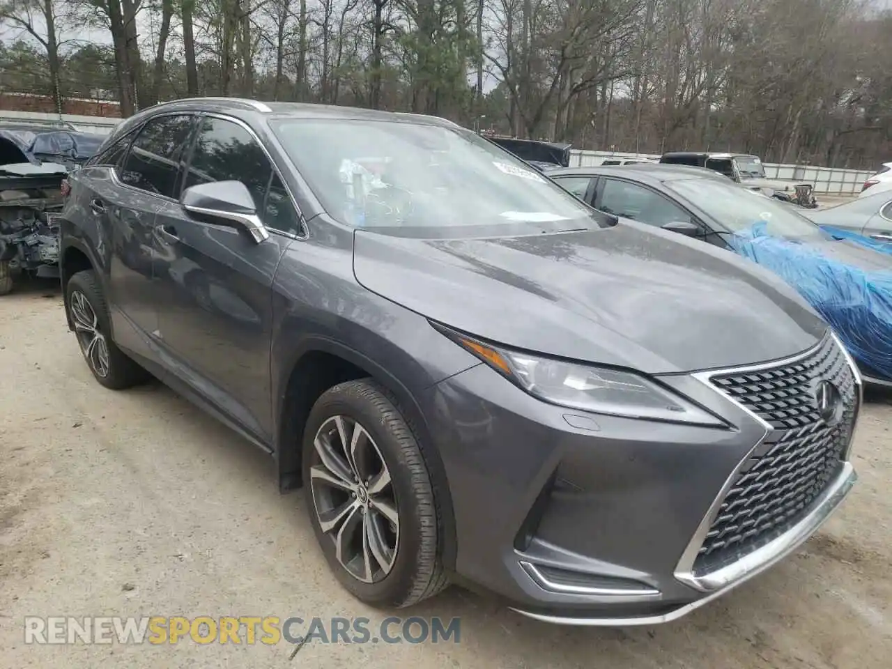 1 Photograph of a damaged car 2T2HZMDA2LC228509 LEXUS RX350 2020