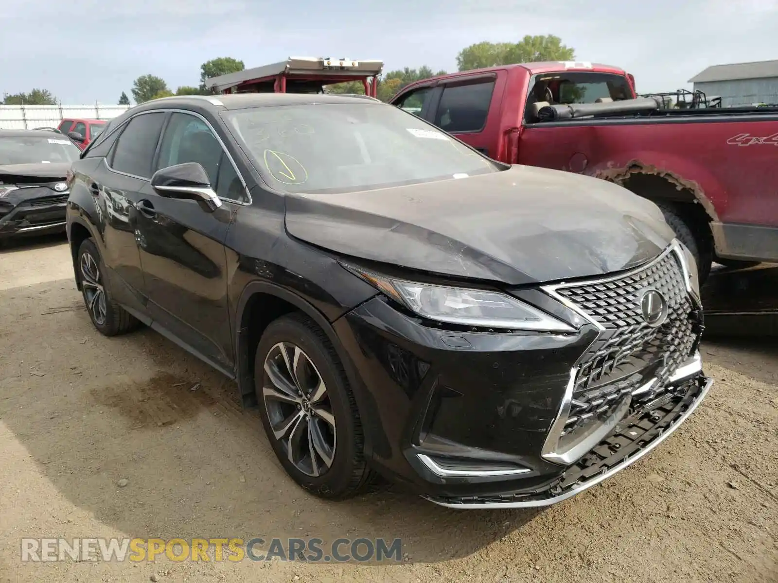 1 fotografías del automóvil dañado 2T2HZMDA2LC237291 LEXUS RX350 2020