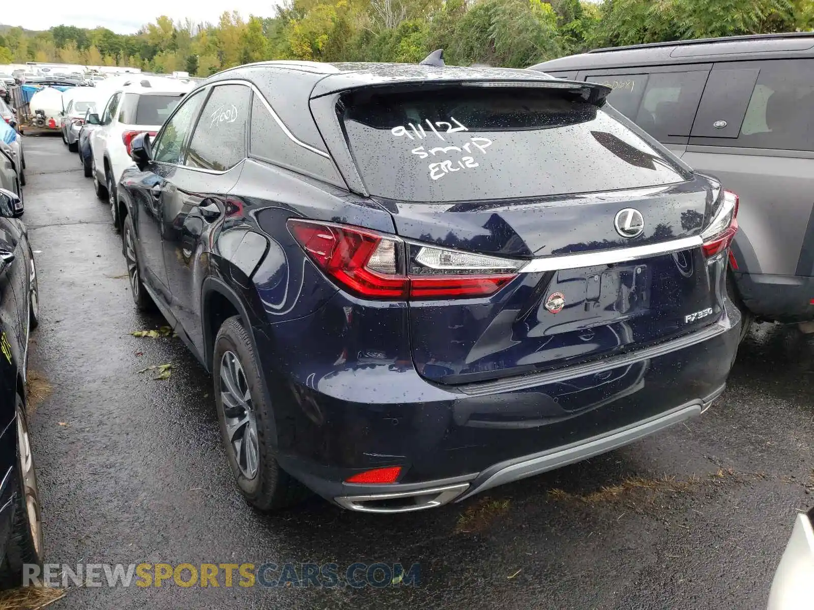 3 Photograph of a damaged car 2T2HZMDA3LC221388 LEXUS RX350 2020