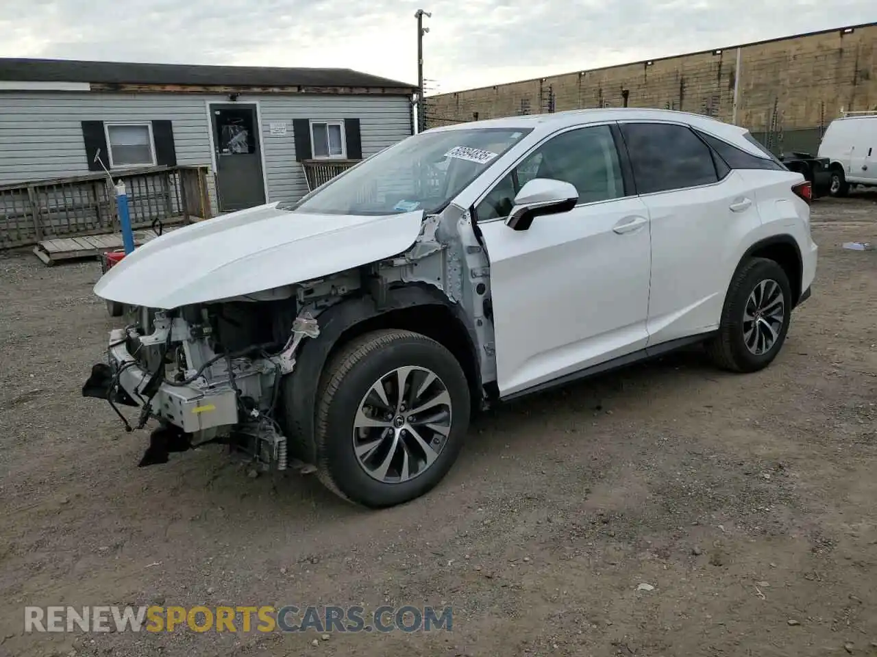 1 Photograph of a damaged car 2T2HZMDA3LC221455 LEXUS RX350 2020