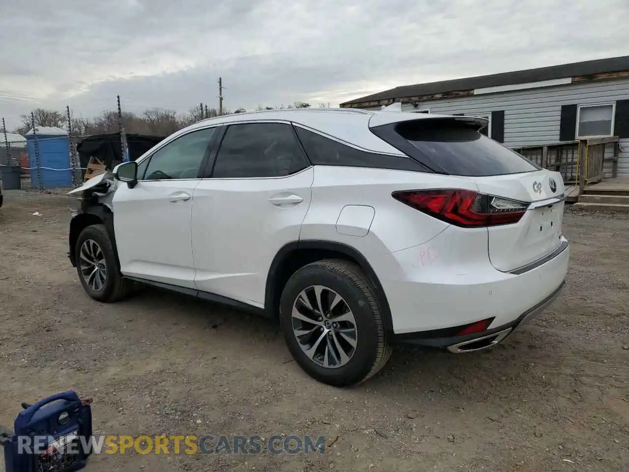 2 Photograph of a damaged car 2T2HZMDA3LC221455 LEXUS RX350 2020