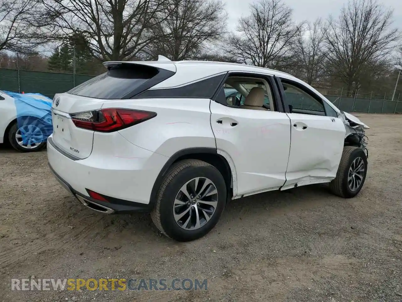3 Photograph of a damaged car 2T2HZMDA3LC221455 LEXUS RX350 2020
