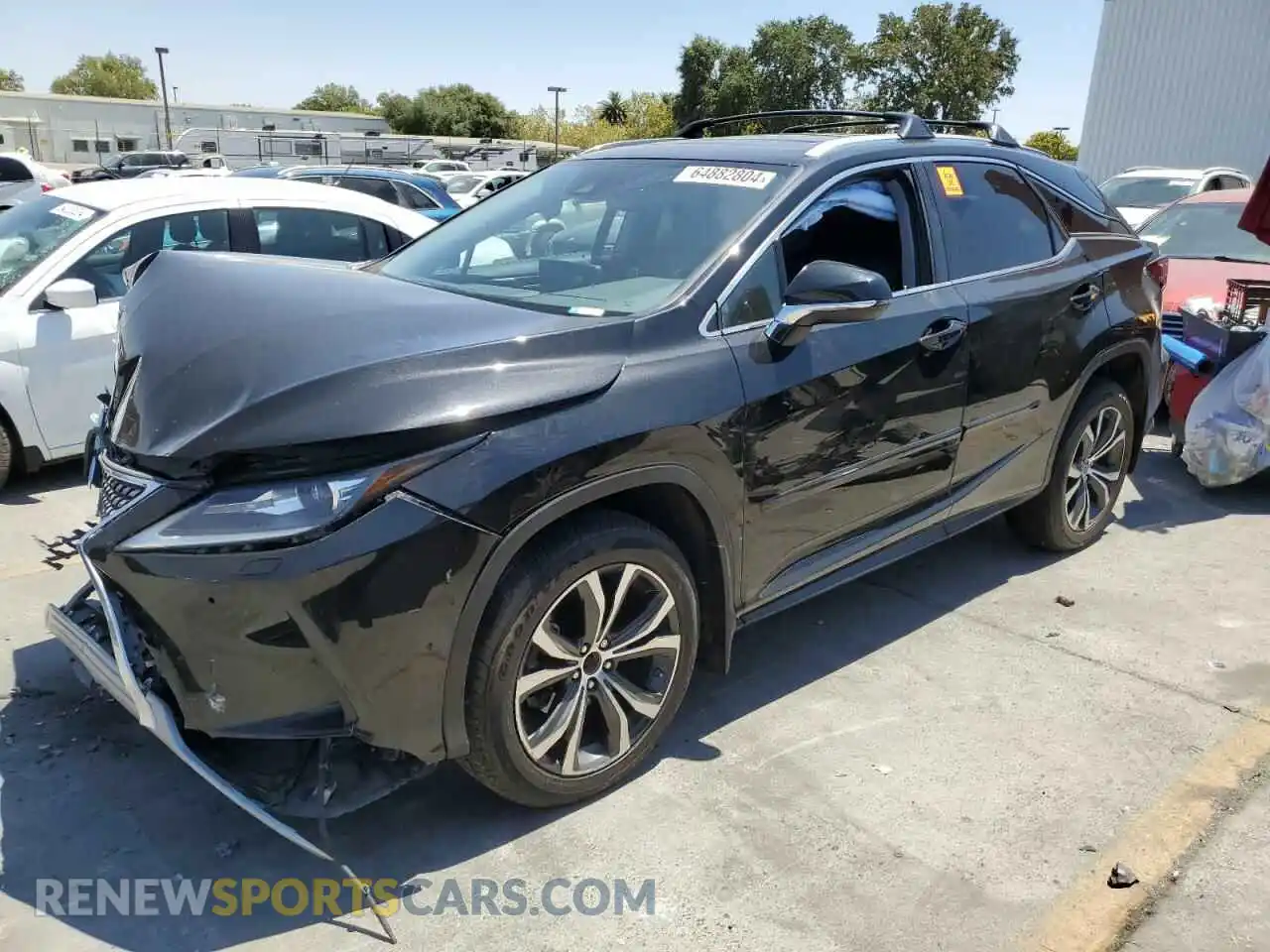 1 Photograph of a damaged car 2T2HZMDA3LC234741 LEXUS RX350 2020