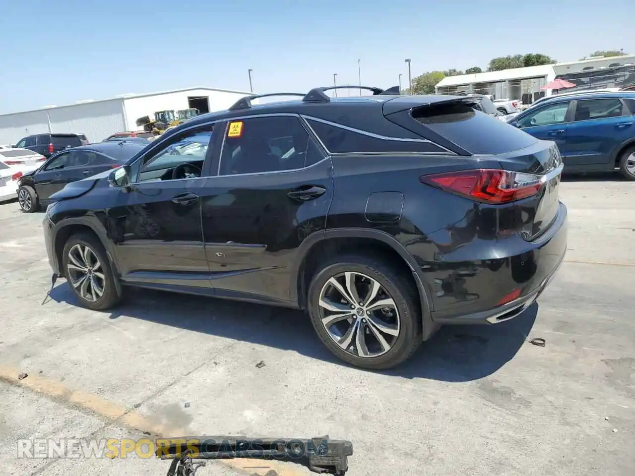 2 Photograph of a damaged car 2T2HZMDA3LC234741 LEXUS RX350 2020
