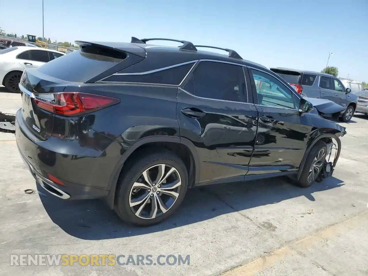 3 Photograph of a damaged car 2T2HZMDA3LC234741 LEXUS RX350 2020