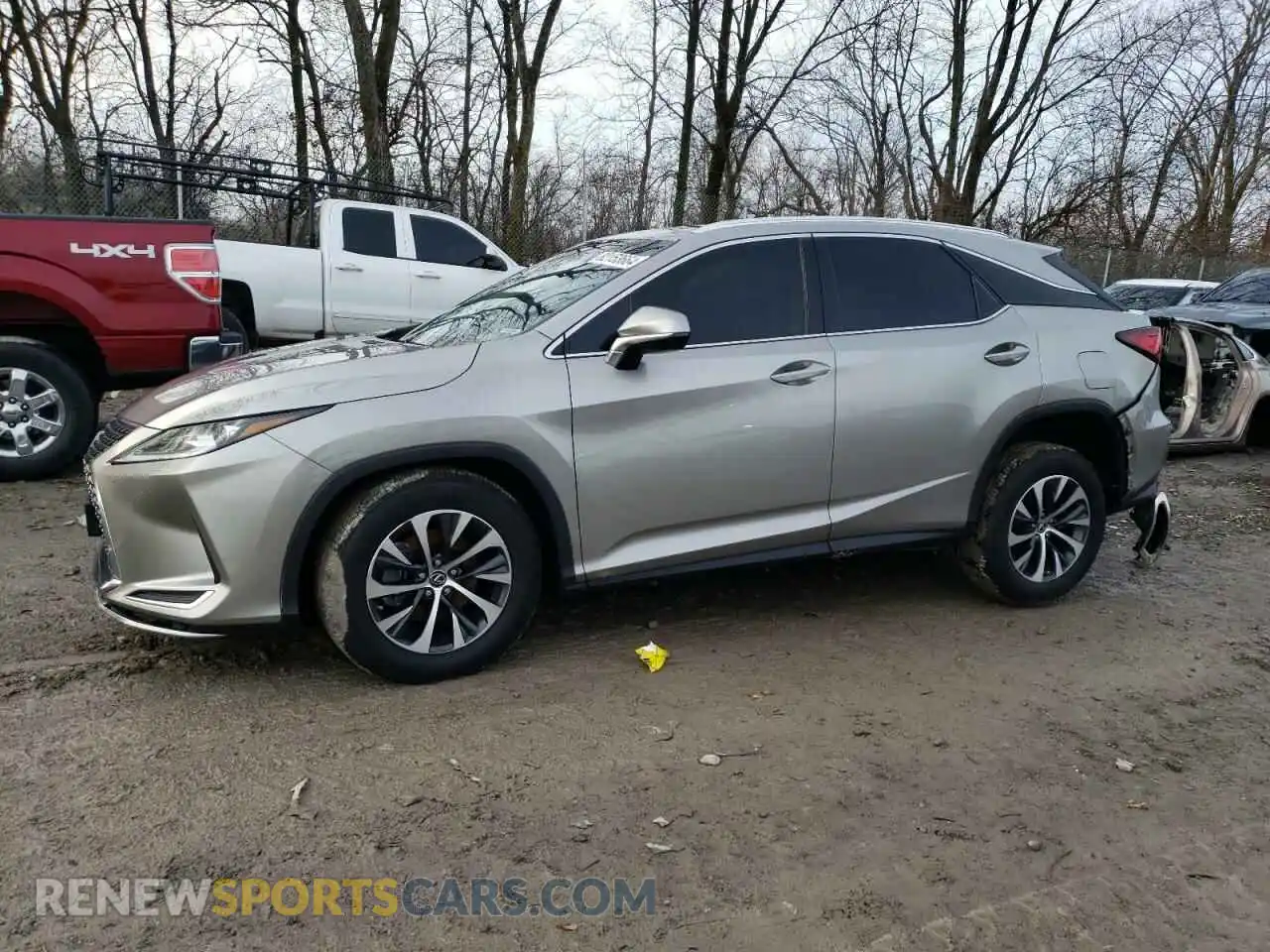 1 Photograph of a damaged car 2T2HZMDA3LC237798 LEXUS RX350 2020