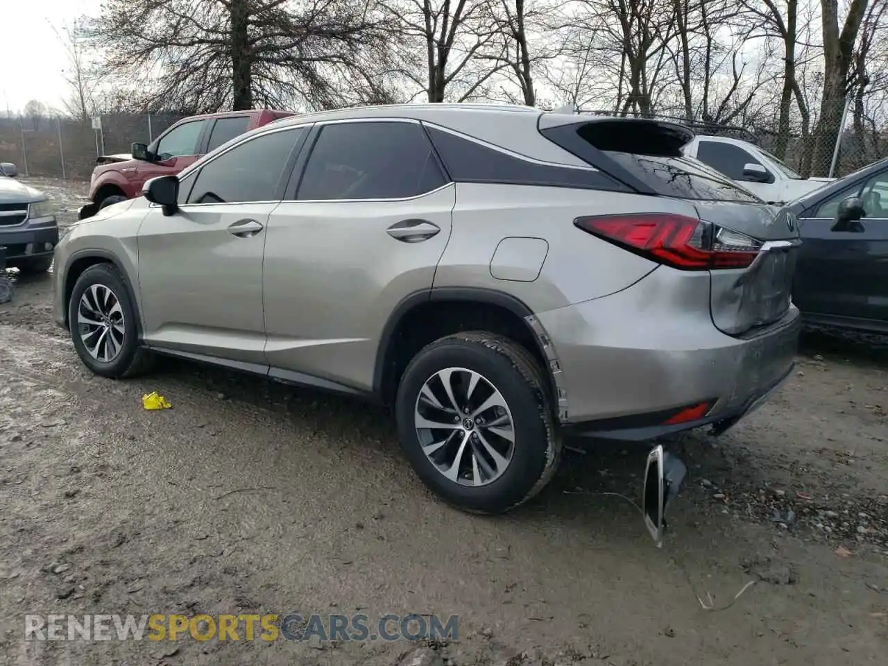 2 Photograph of a damaged car 2T2HZMDA3LC237798 LEXUS RX350 2020