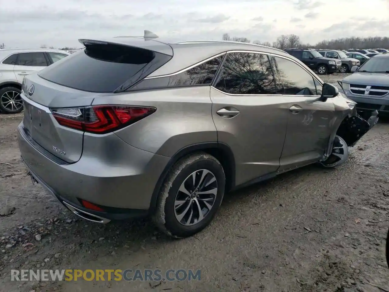 3 Photograph of a damaged car 2T2HZMDA3LC237798 LEXUS RX350 2020