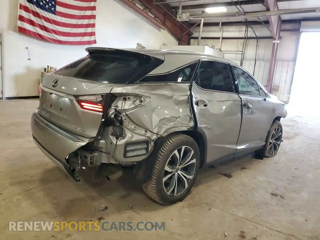3 Photograph of a damaged car 2T2HZMDA3LC241222 LEXUS RX350 2020