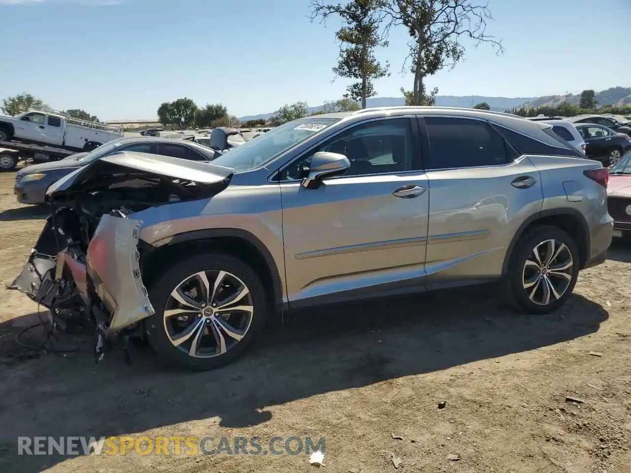1 Photograph of a damaged car 2T2HZMDA3LC241771 LEXUS RX350 2020