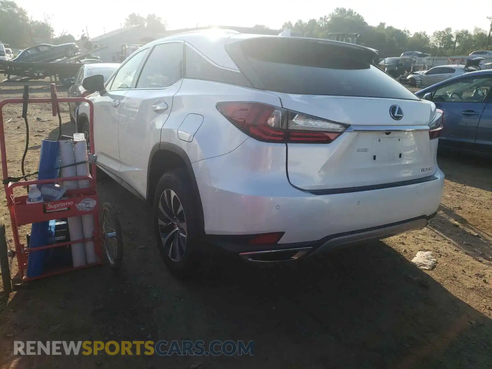 3 Photograph of a damaged car 2T2HZMDA4LC217138 LEXUS RX350 2020
