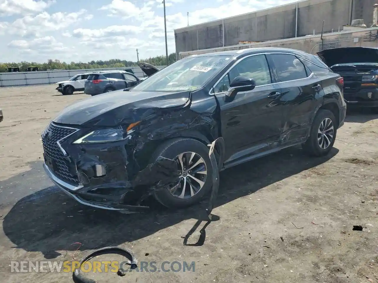 1 Photograph of a damaged car 2T2HZMDA4LC234439 LEXUS RX350 2020