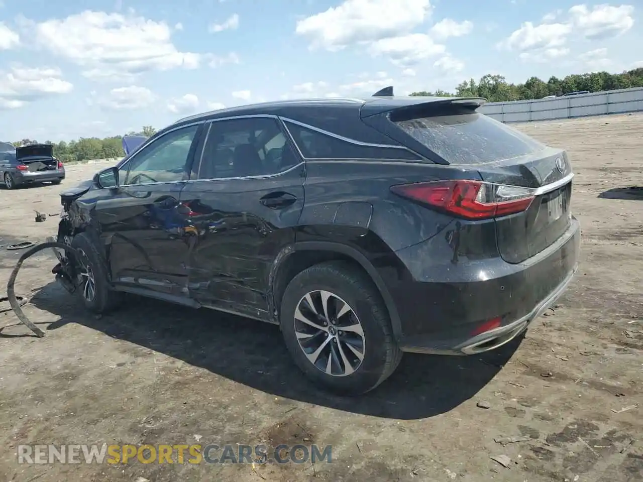 2 Photograph of a damaged car 2T2HZMDA4LC234439 LEXUS RX350 2020