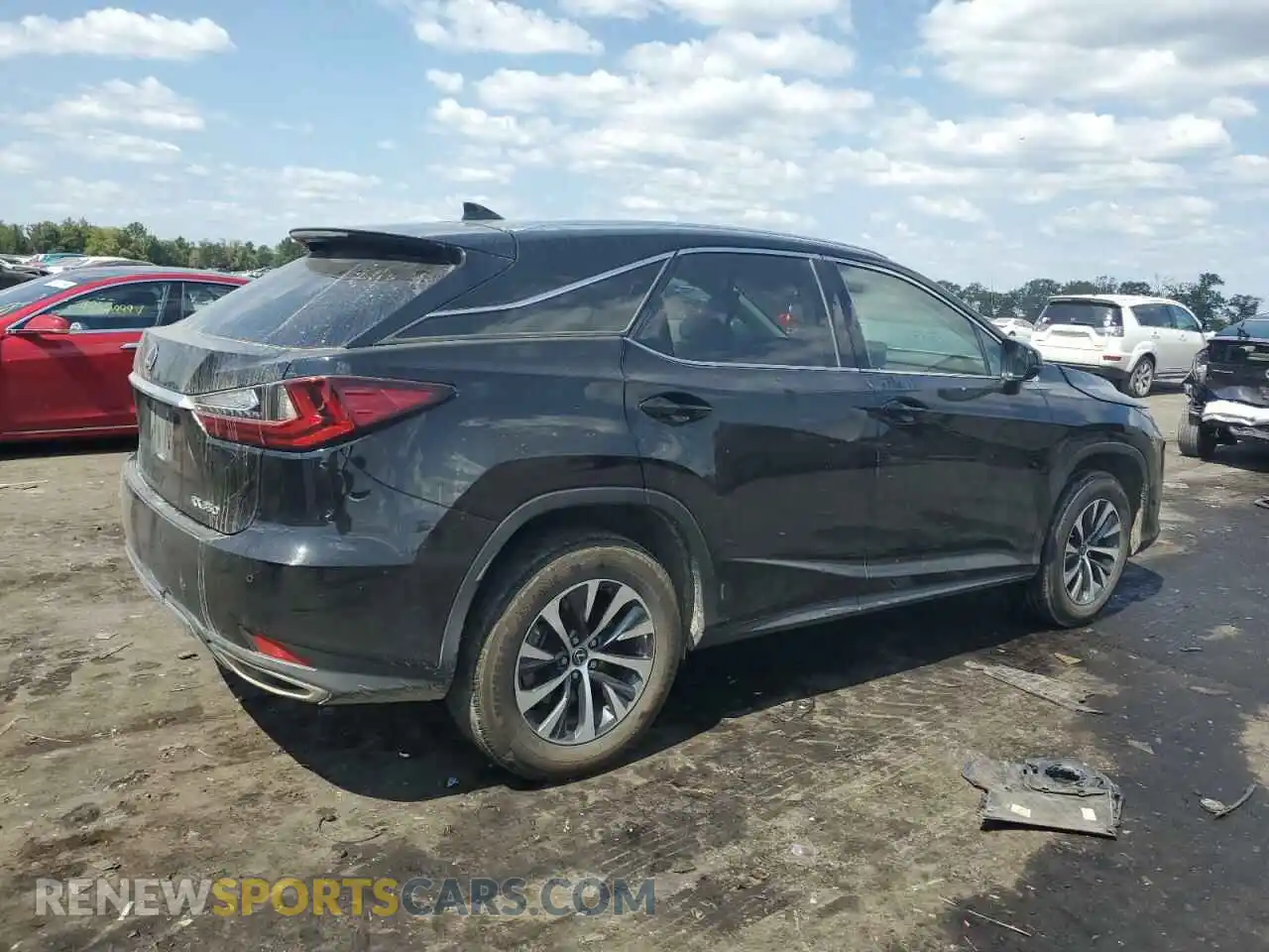 3 Photograph of a damaged car 2T2HZMDA4LC234439 LEXUS RX350 2020