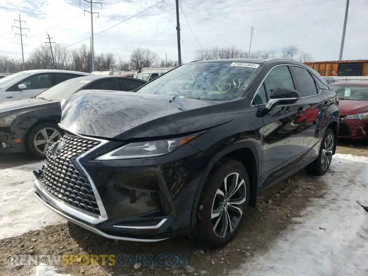 2 Photograph of a damaged car 2T2HZMDA5LC227094 LEXUS RX350 2020