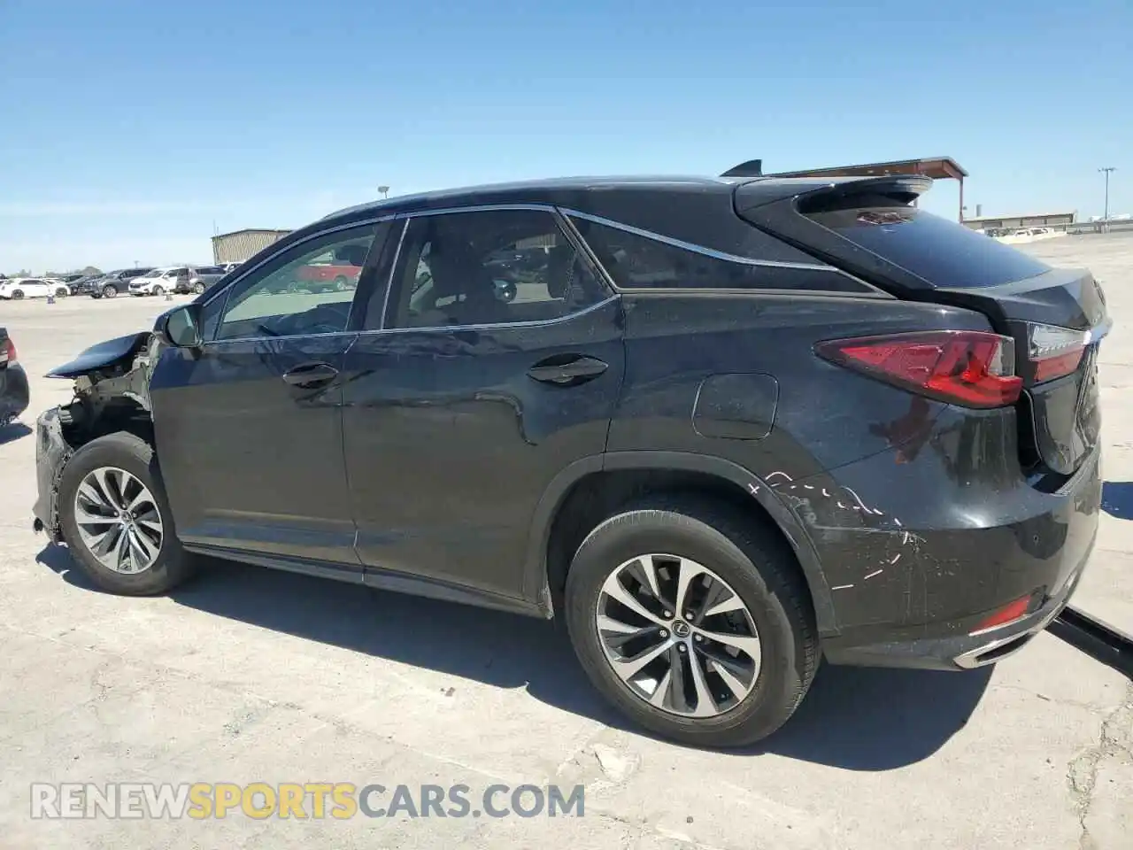 2 Photograph of a damaged car 2T2HZMDA5LC231176 LEXUS RX350 2020