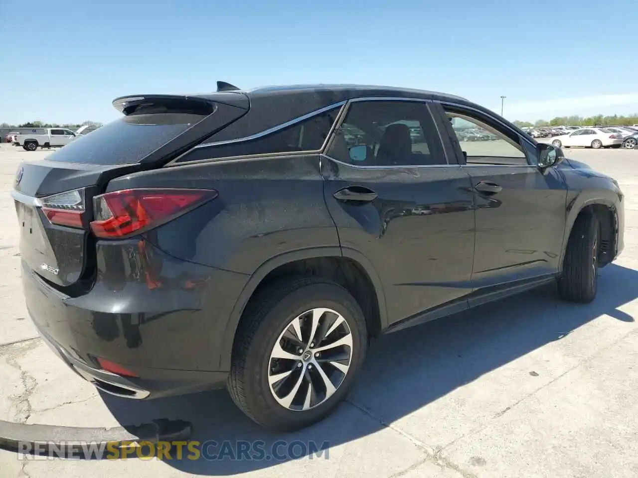 3 Photograph of a damaged car 2T2HZMDA5LC231176 LEXUS RX350 2020