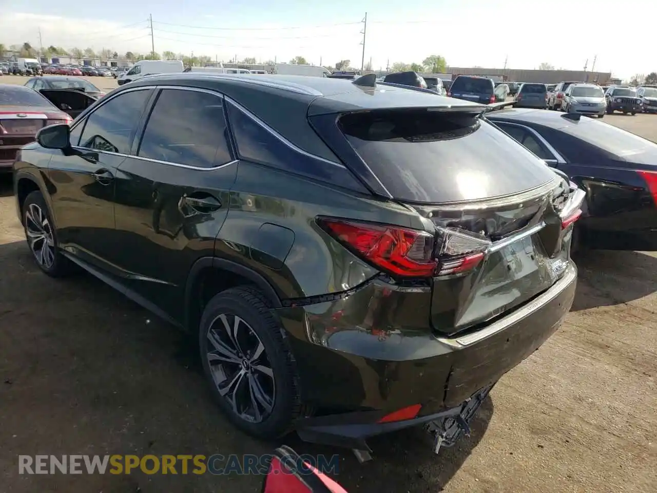 3 Photograph of a damaged car 2T2HZMDA5LC233042 LEXUS RX350 2020