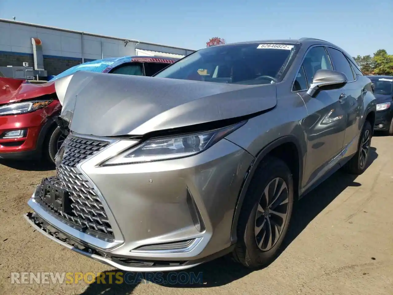 2 Photograph of a damaged car 2T2HZMDA5LC237382 LEXUS RX350 2020