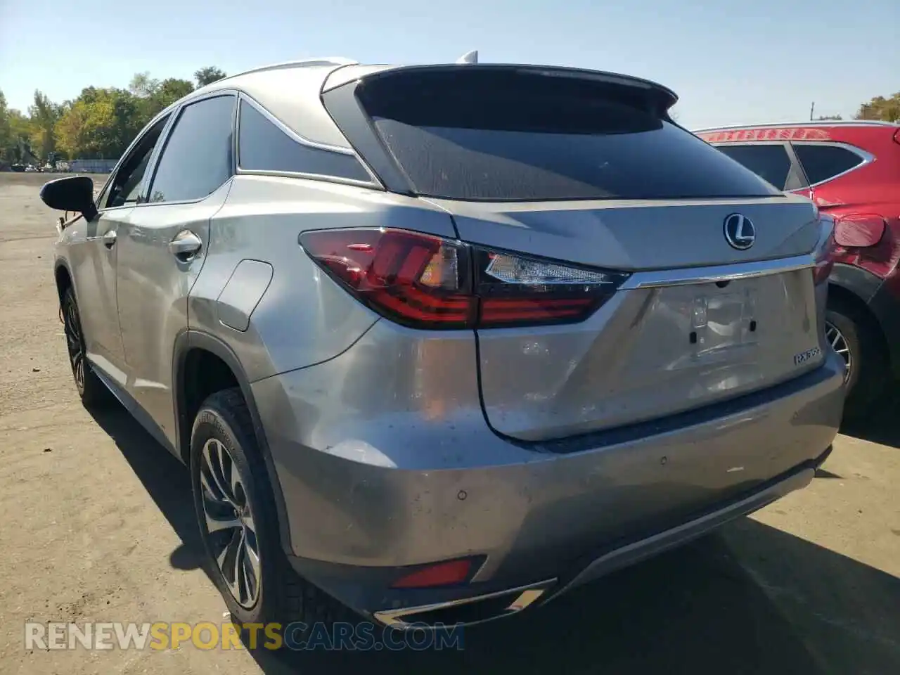 3 Photograph of a damaged car 2T2HZMDA5LC237382 LEXUS RX350 2020