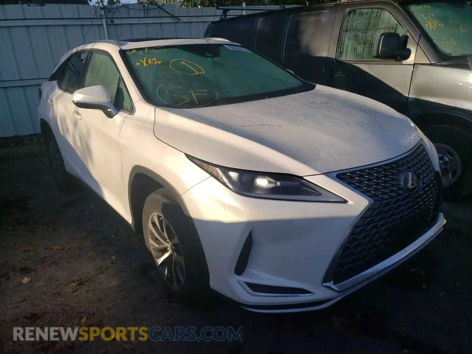 1 Фотография поврежденного автомобиля 2T2HZMDA6LC214662 LEXUS RX350 2020