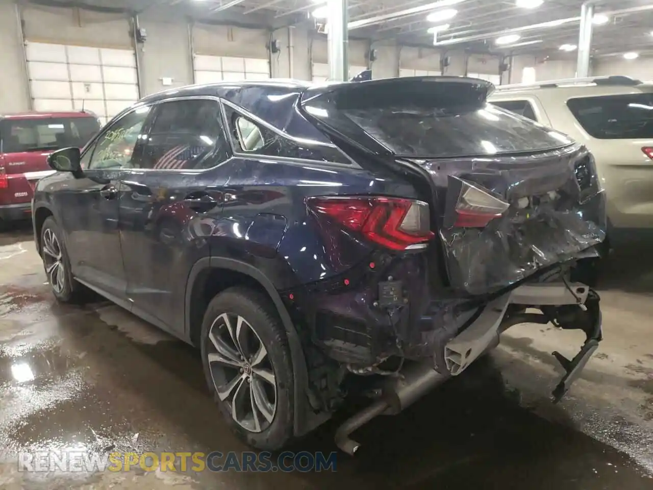 3 Photograph of a damaged car 2T2HZMDA6LC226049 LEXUS RX350 2020