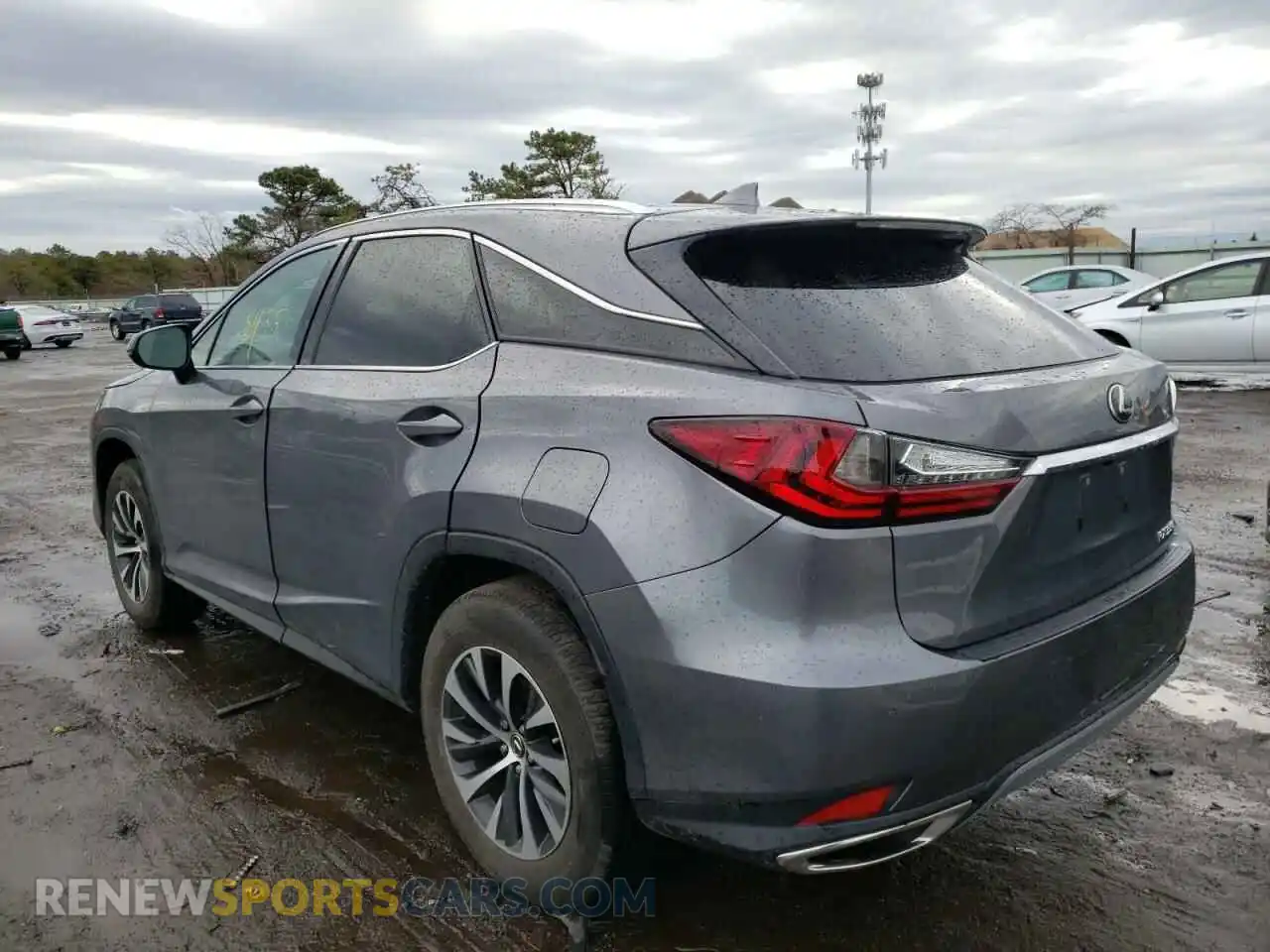 3 Photograph of a damaged car 2T2HZMDA7LC222477 LEXUS RX350 2020