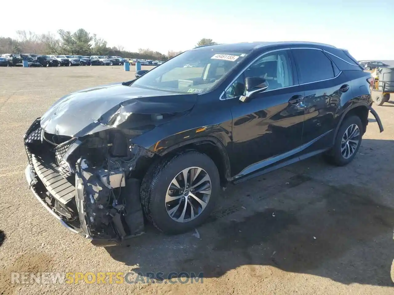 1 Photograph of a damaged car 2T2HZMDA7LC223550 LEXUS RX350 2020