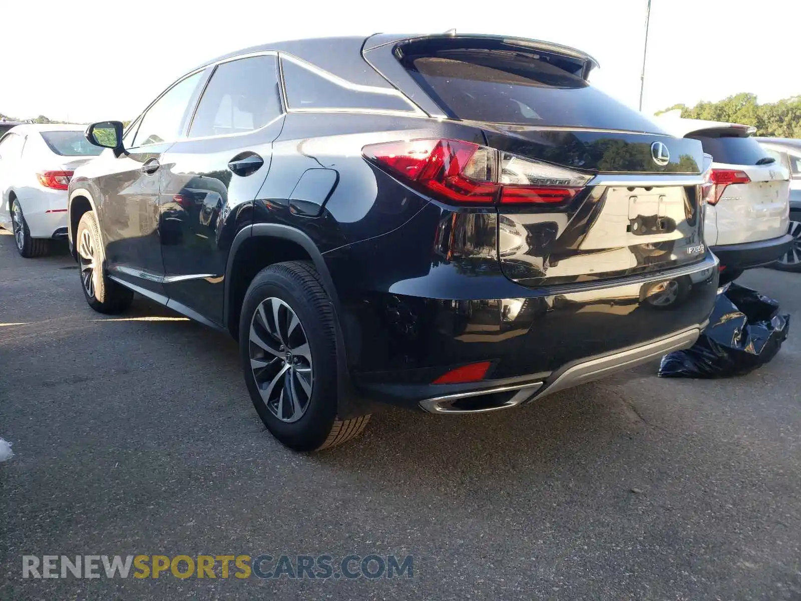 3 Photograph of a damaged car 2T2HZMDA7LC256449 LEXUS RX350 2020