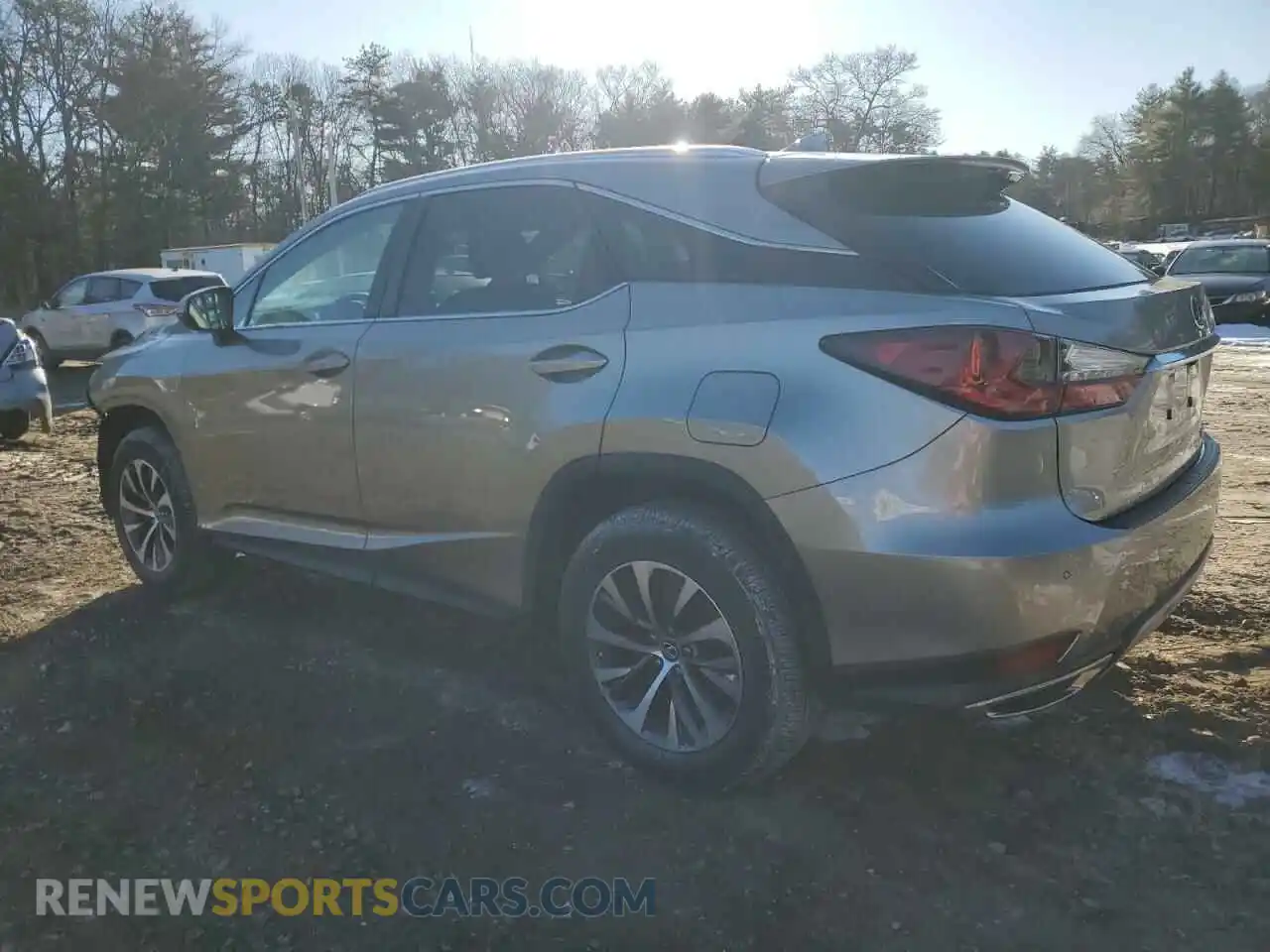 2 Photograph of a damaged car 2T2HZMDA7LC257195 LEXUS RX350 2020