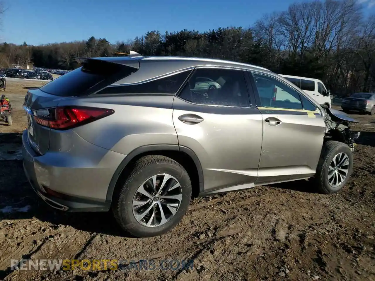 3 Photograph of a damaged car 2T2HZMDA7LC257195 LEXUS RX350 2020