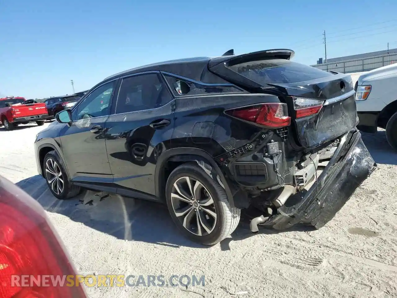 2 Фотография поврежденного автомобиля 2T2HZMDA8LC237327 LEXUS RX350 2020