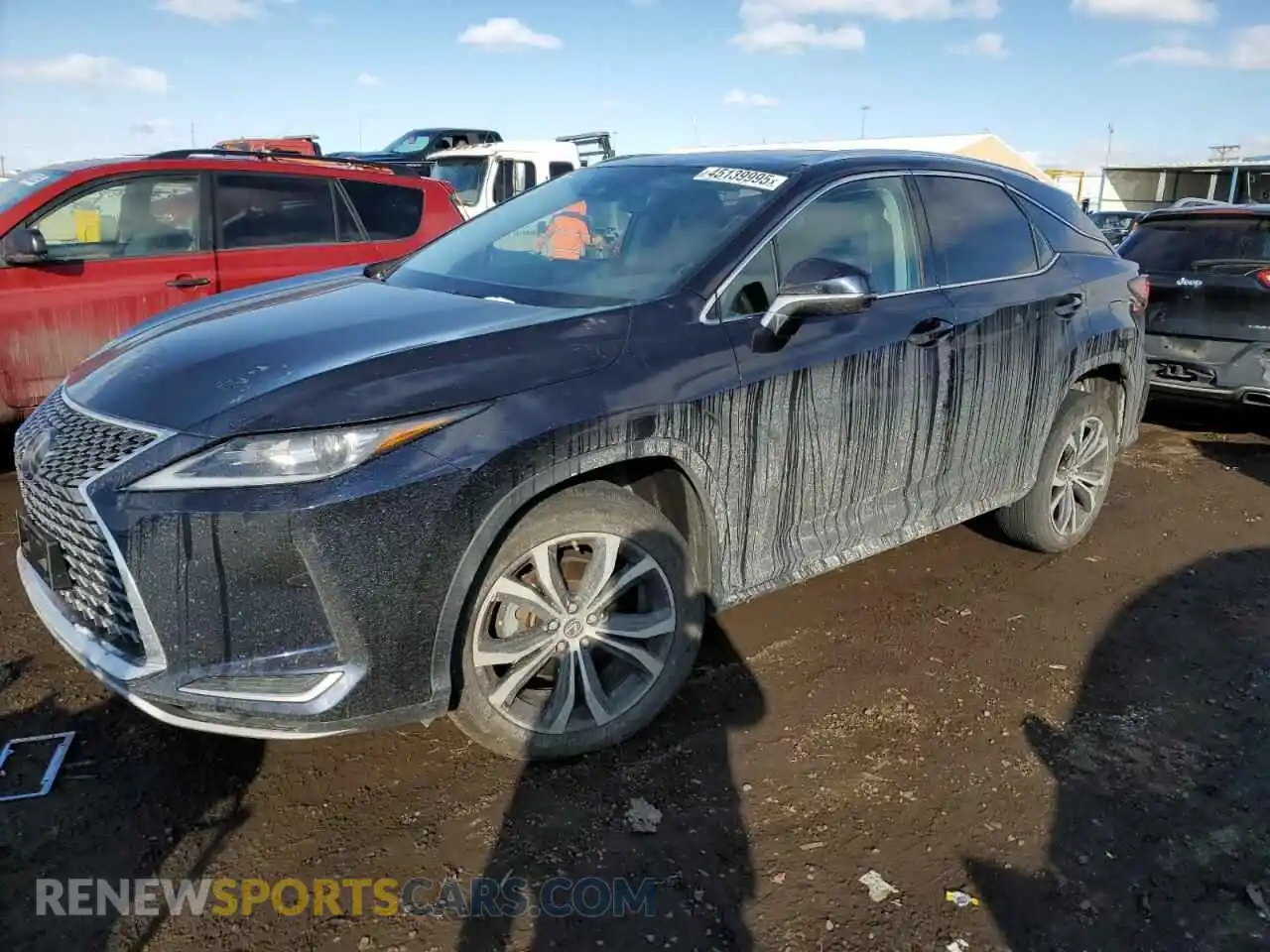 1 Photograph of a damaged car 2T2HZMDA8LC239689 LEXUS RX350 2020