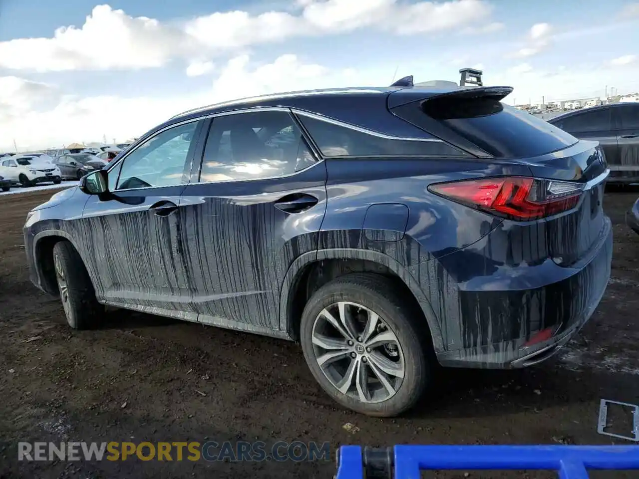 2 Photograph of a damaged car 2T2HZMDA8LC239689 LEXUS RX350 2020