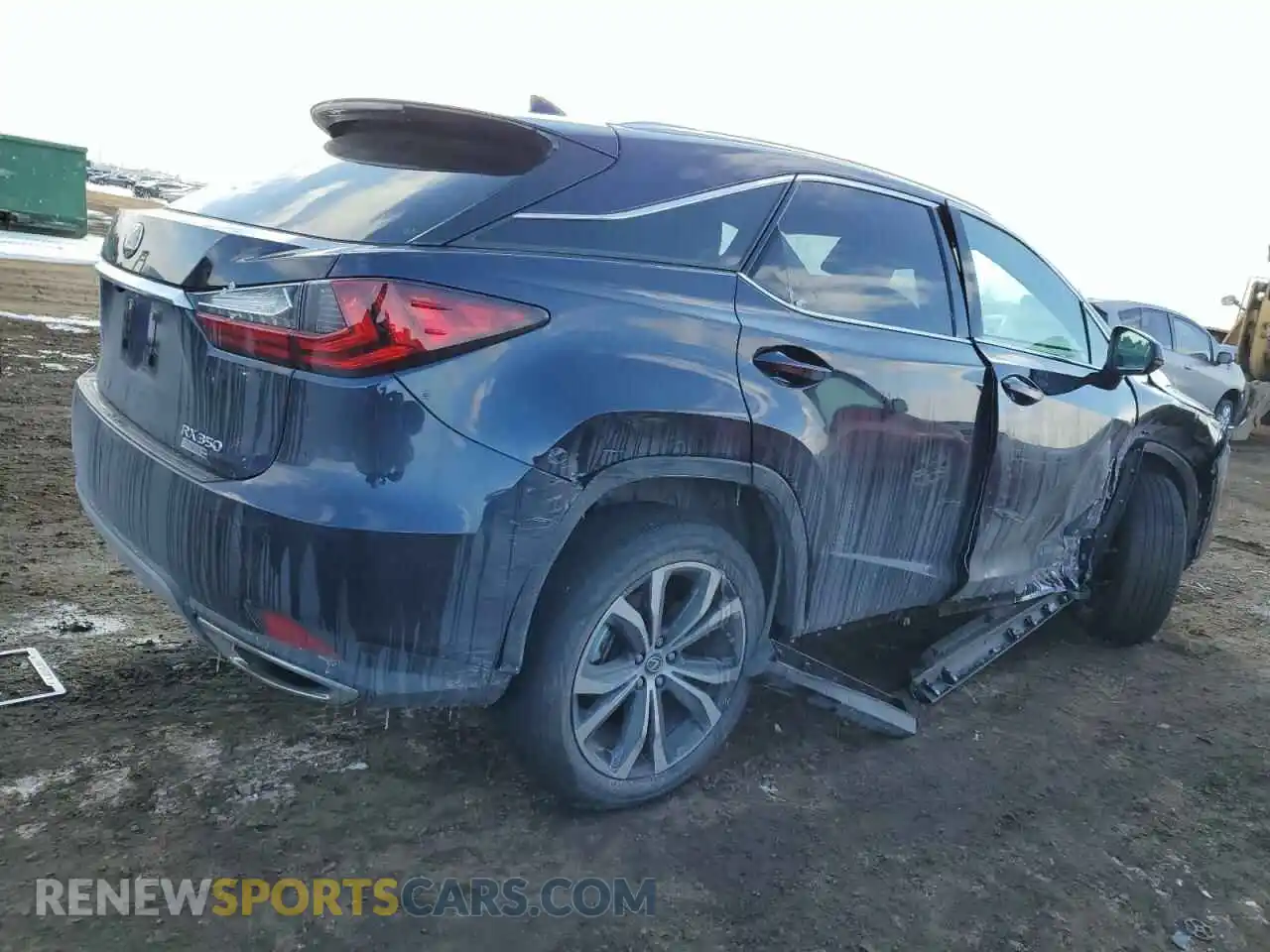 3 Photograph of a damaged car 2T2HZMDA8LC239689 LEXUS RX350 2020