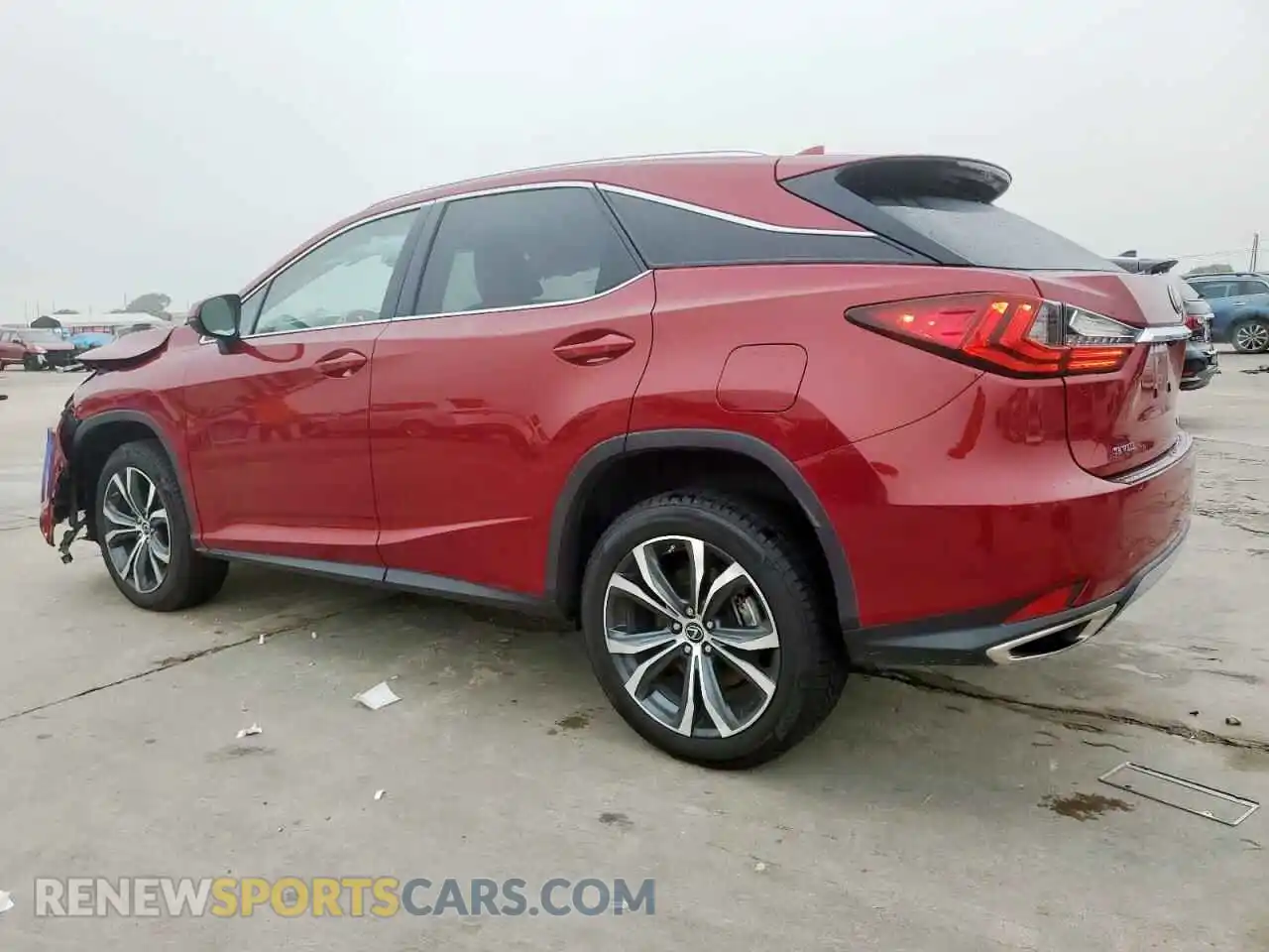 2 Photograph of a damaged car 2T2HZMDA8LC250384 LEXUS RX350 2020