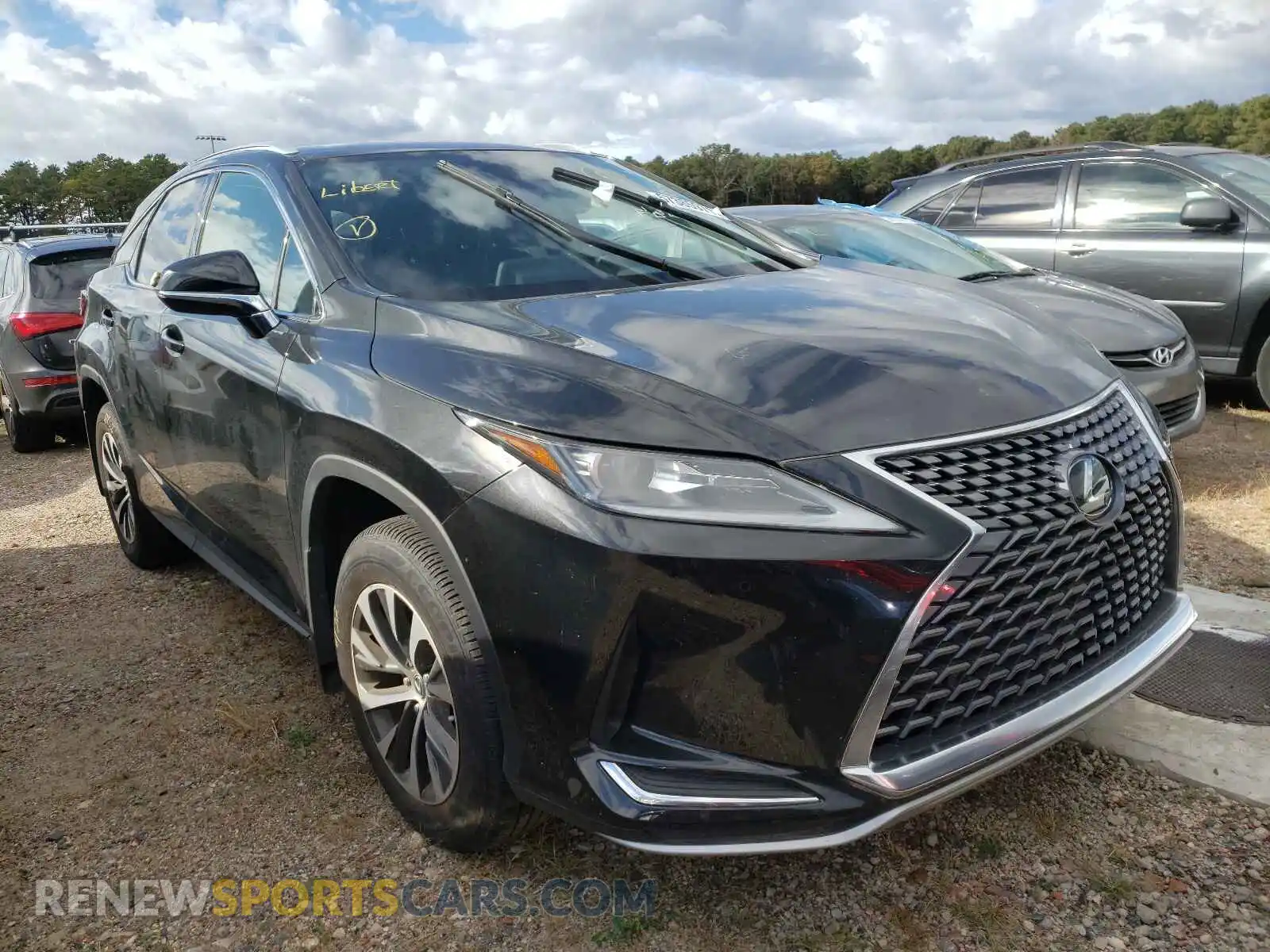 1 Photograph of a damaged car 2T2HZMDA8LC254239 LEXUS RX350 2020