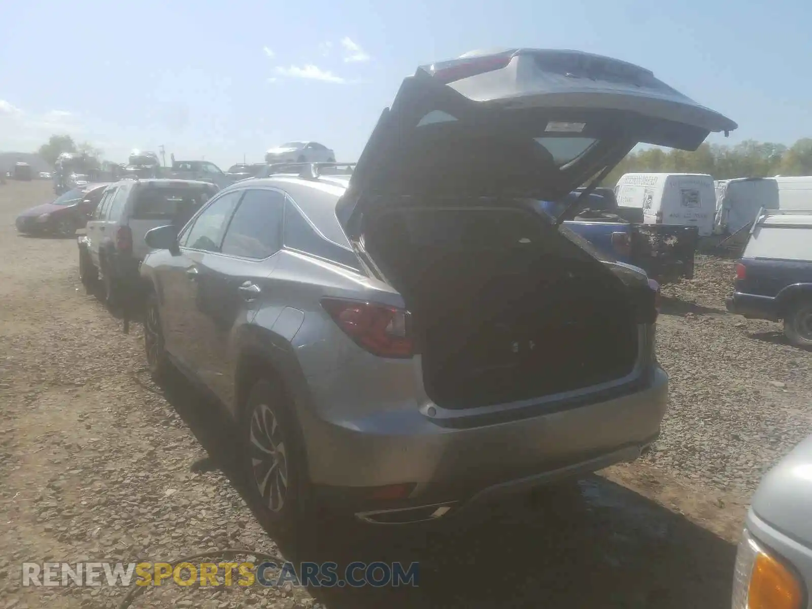 3 Photograph of a damaged car 2T2HZMDA9LC225543 LEXUS RX350 2020