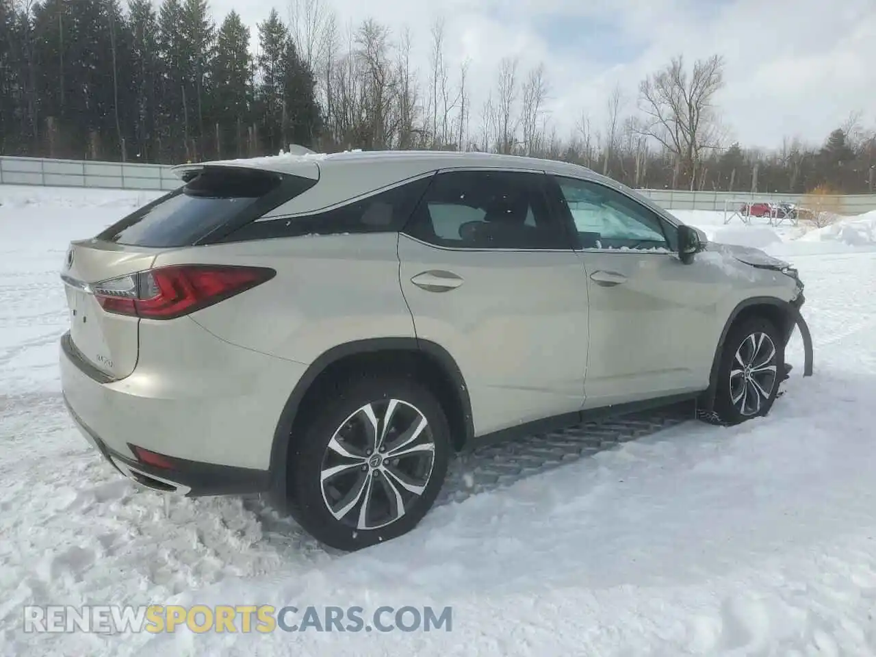3 Фотография поврежденного автомобиля 2T2HZMDA9LC236302 LEXUS RX350 2020