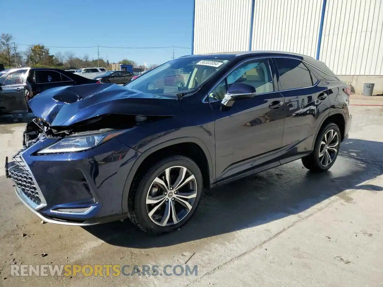 1 Photograph of a damaged car 2T2HZMDA9LC251074 LEXUS RX350 2020